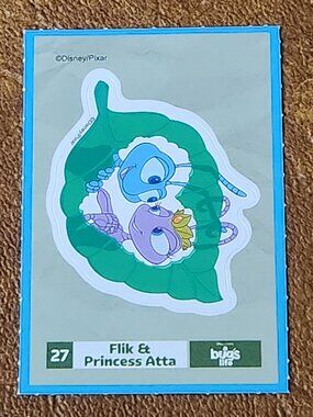 Loblaws Disney Stickers - 27 Flik and Princess Atta - MAKE A BUNDLE!!